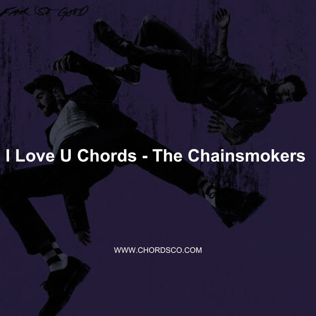 I Love You Guitar Chords by The Chainsmokers