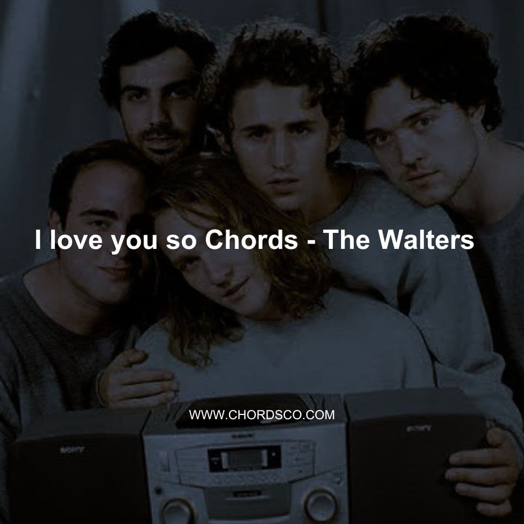 I love you so Chords by Walter